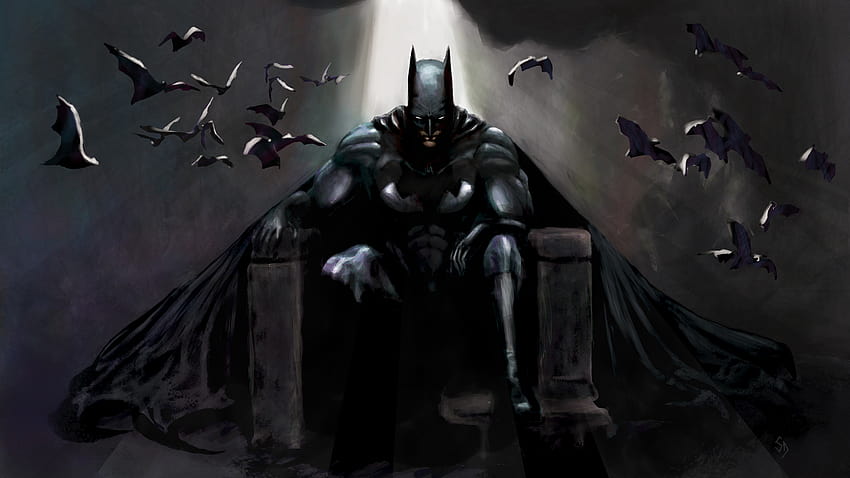 7680x4320 Batman Gothic Contemplation , Backgrounds, and HD wallpaper