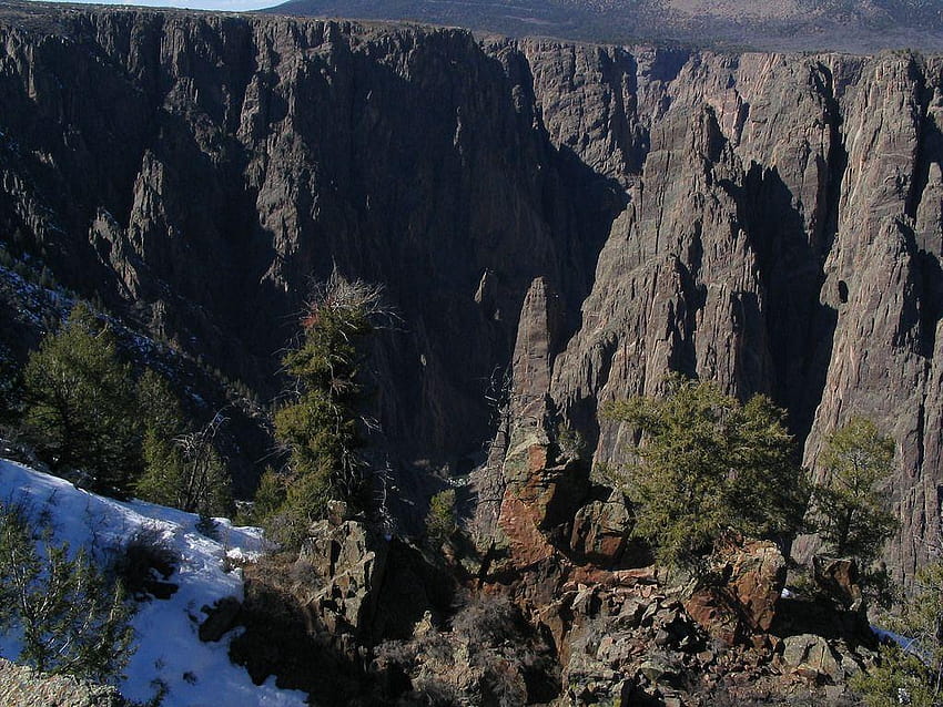 South Rim, Black Canyon des Gunnison-Nationalparks, Col… HD-Hintergrundbild