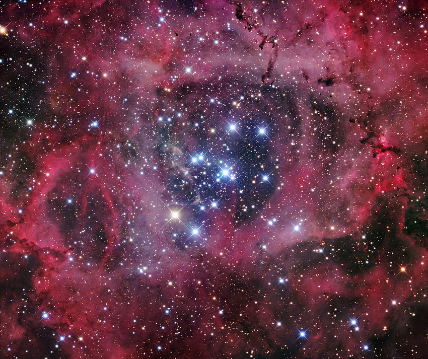 Layar lebar Nebula Rosette pada tahun 2020 Wallpaper HD