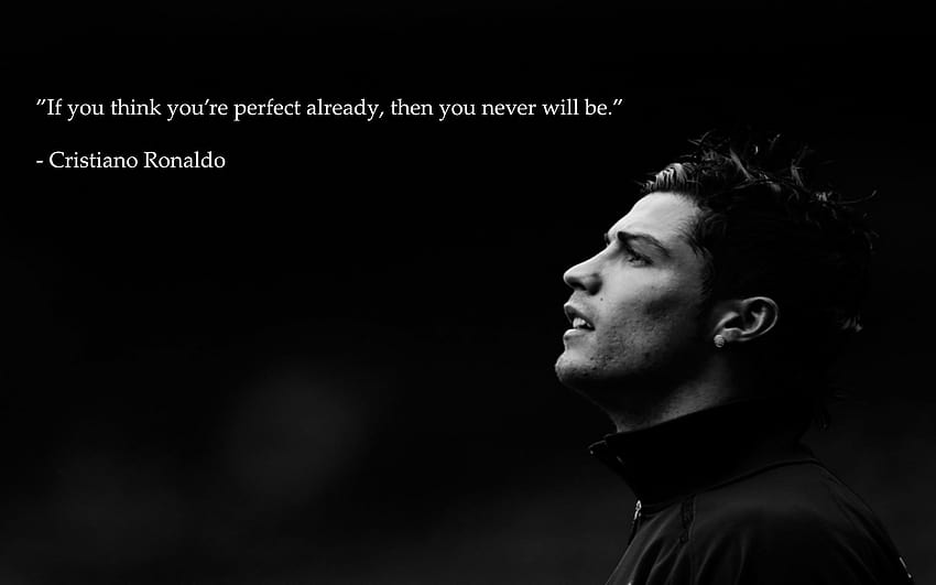 Cristiano Ronaldo Inspirational, motivazione ronaldo Sfondo HD