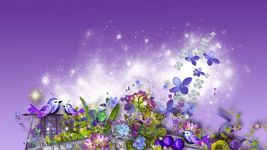 Lavender summer dreams HD wallpaper