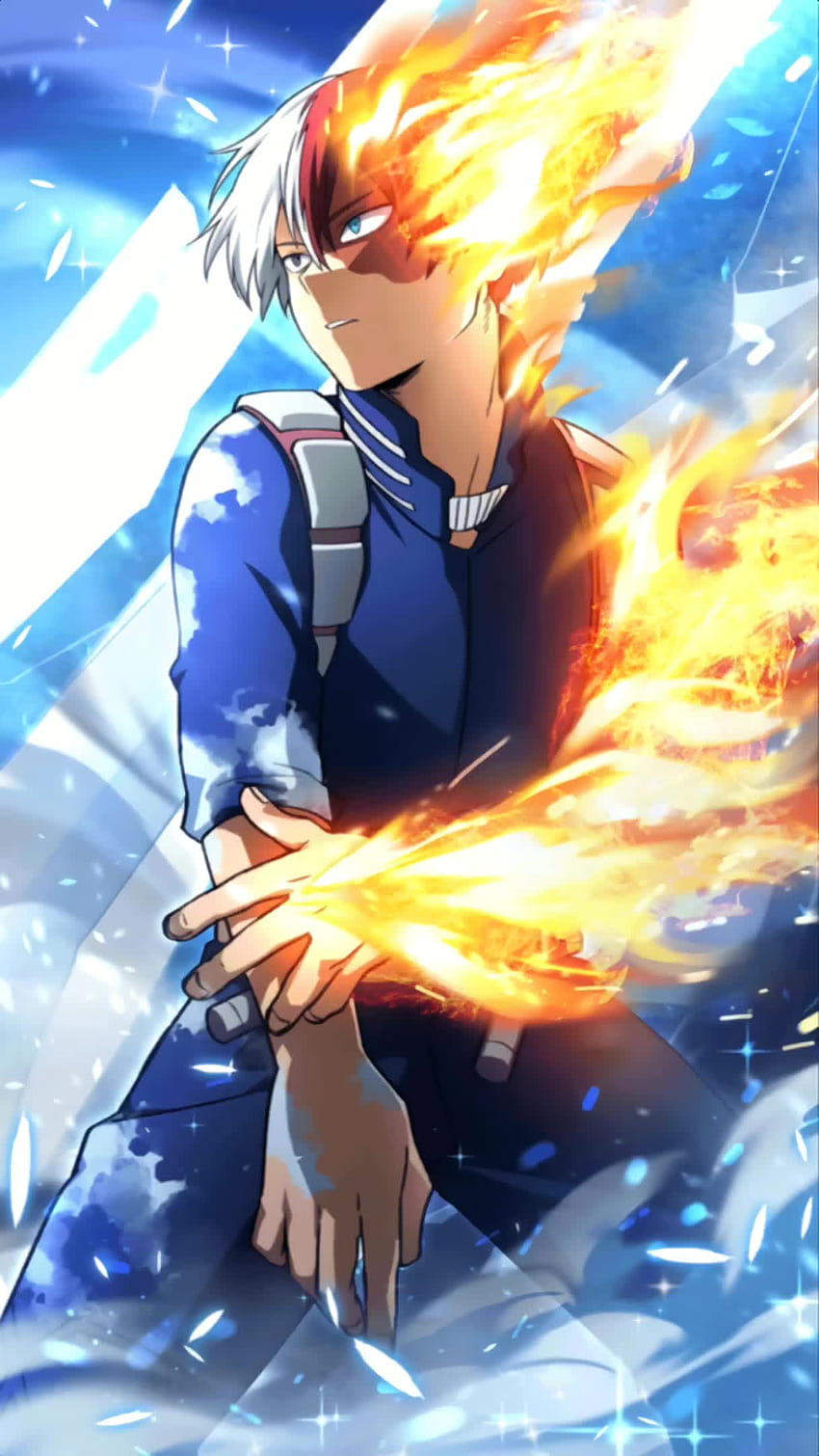 Shoto Todoroki Anime HD phone wallpaper | Pxfuel