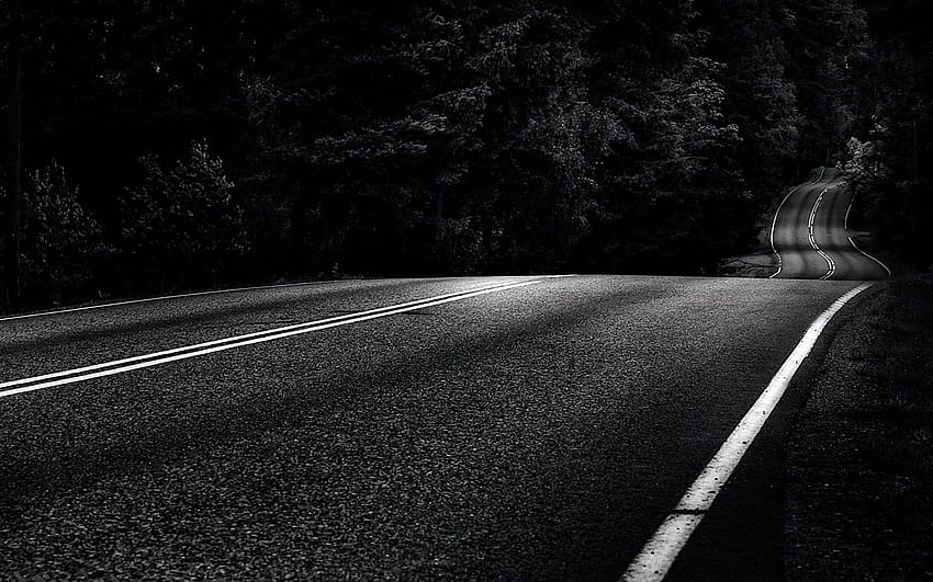 Highway clipart dark road, Highway dark ...webstockreview HD wallpaper