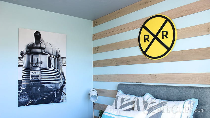 DIY Railroad Crossing Sign HD wallpaper