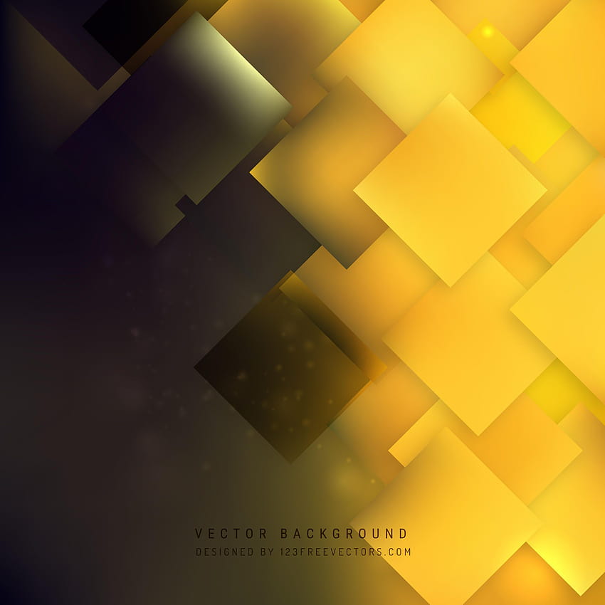 Abstract Black Yellow Backgrounds Pattern, cool yellow and black background HD phone wallpaper
