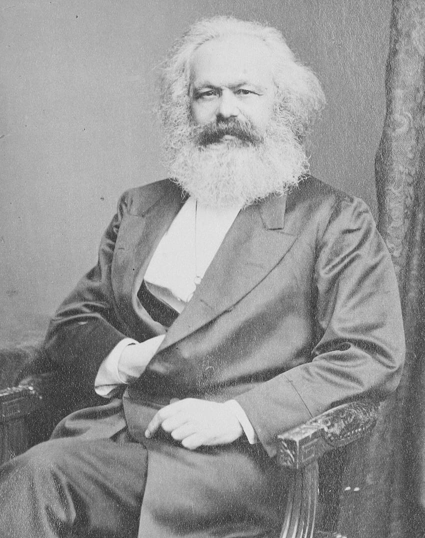 of Karl Marx HD phone wallpaper