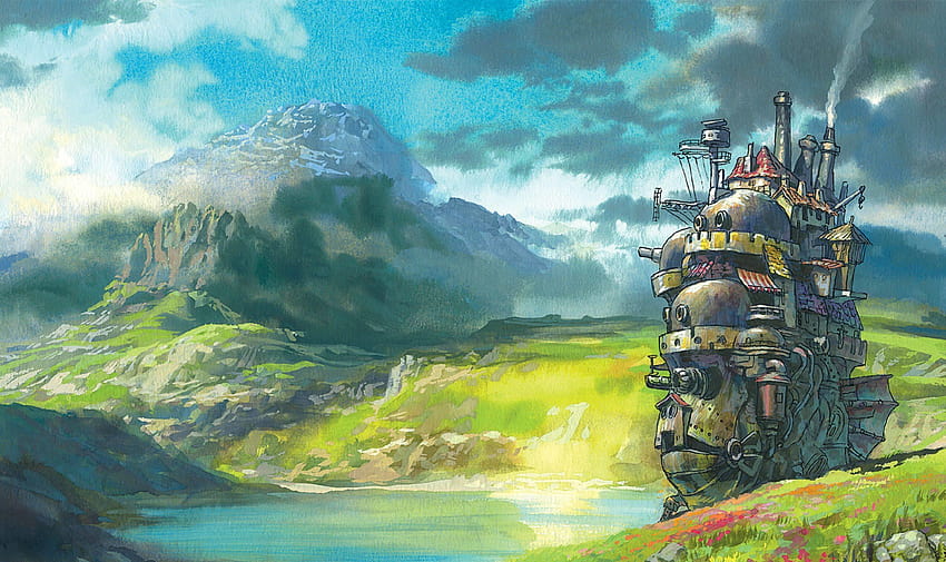 6 Студио Ghibli, студио guibli HD тапет