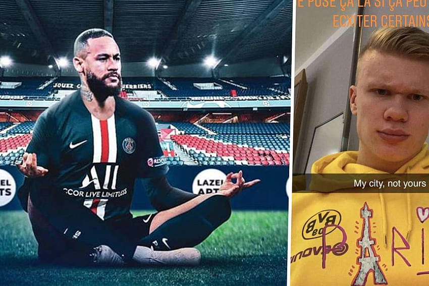 Explained: Why Neymar & PSG squad mocked Haaland with meditation celebration HD wallpaper