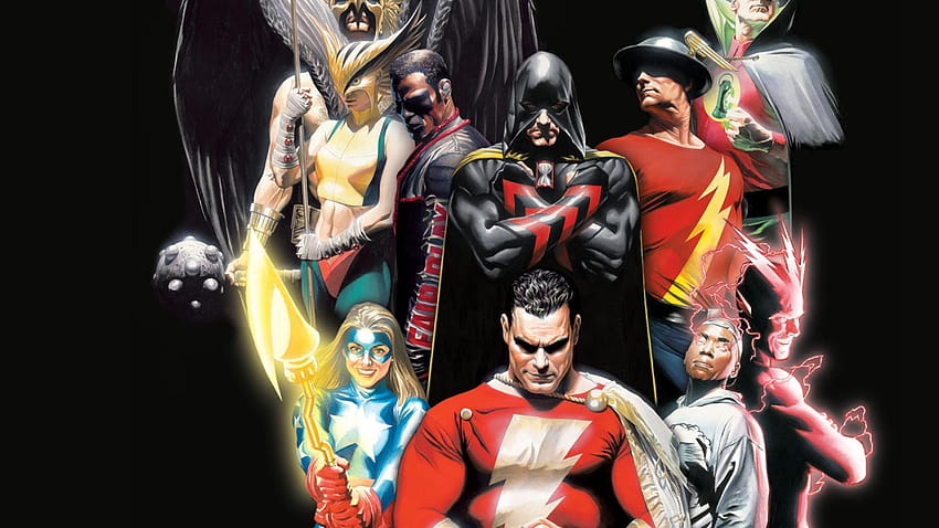Alex Ross, Art, DC, Justice League, Superhero HD wallpaper