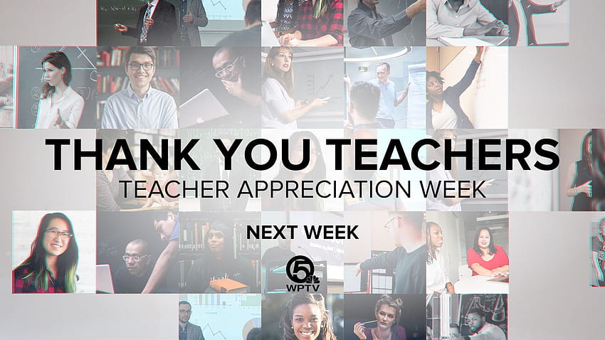 Semana de agradecimiento a los maestros: 3 de mayo fondo de pantalla