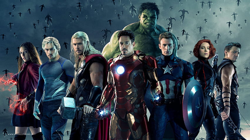 Avengers na Androida – Epic Z, montaż Avengersów Tapeta HD