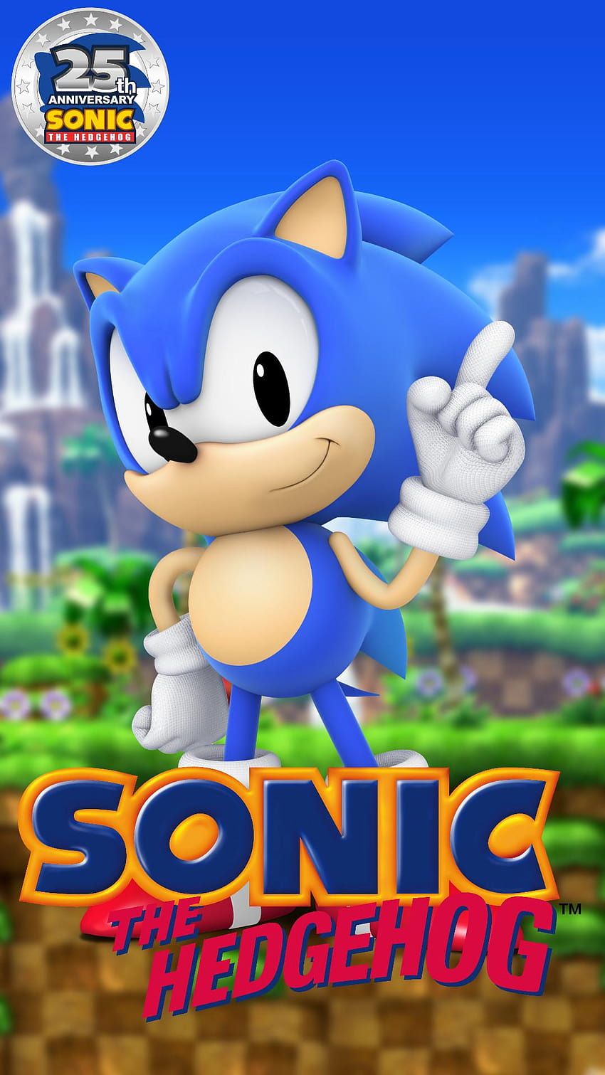 Classic Sonic, sonic the hedgehog phone HD phone wallpaper