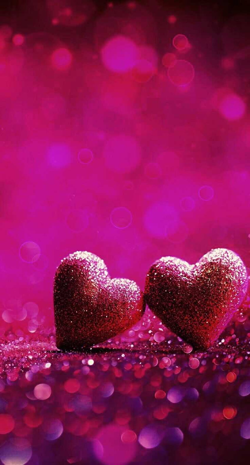 HD wallpaper sequins hearts love pink romantic bokeh glitter   Wallpaper Flare
