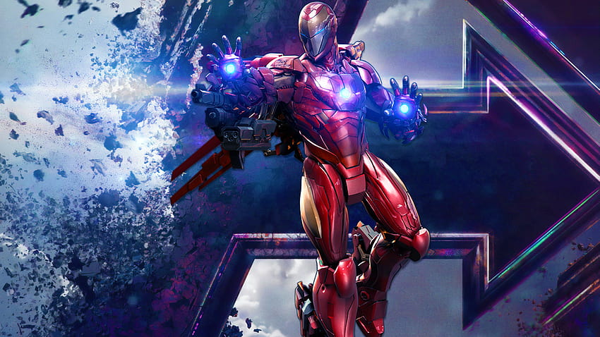 Iron Man Endgame, iron man mark 46 HD wallpaper