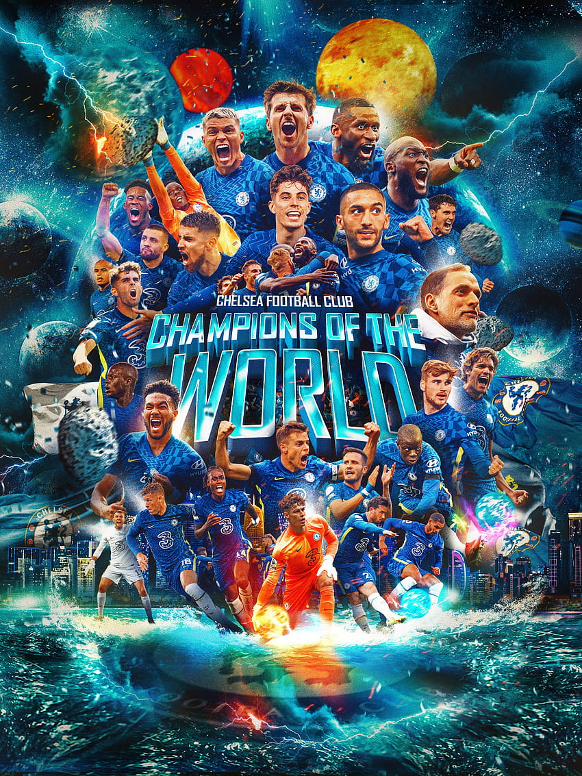 Campeones del Mundial de Clubes Chelsea 2022 fondo de pantalla del teléfono