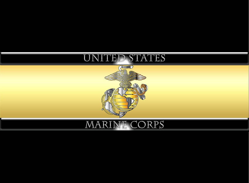 Usmc Logo Gold Taken From Us Marine Corps Hd Wallpaper Pxfuel