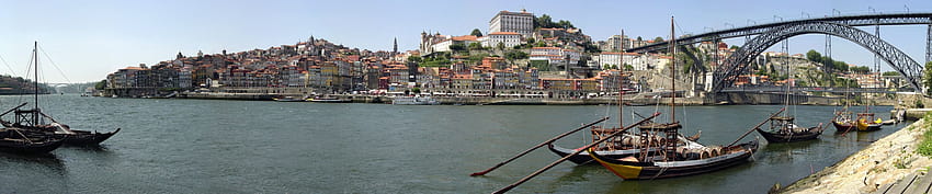 Porto Douro River Portugal boat ship h HD wallpaper