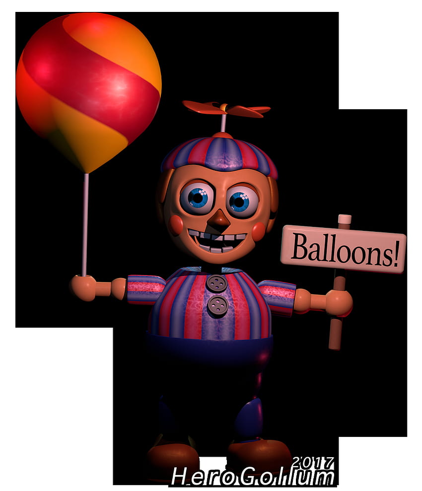 CINEMA 4D, balloon boy fnaf HD phone wallpaper | Pxfuel