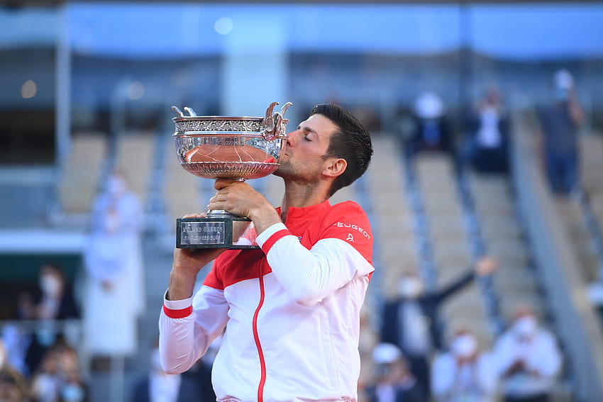 Novak Djokovic Juara Roland Garros 2021 Wallpaper HD
