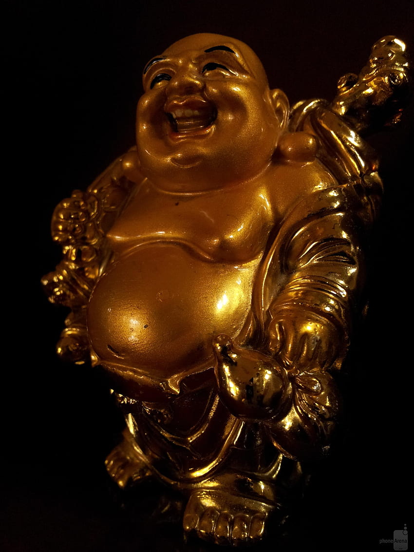 Best 3 Buddha Phone on Hip, laughing buddha phone art HD phone wallpaper