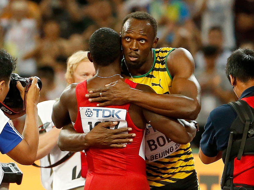 Usain Bolt beats Justin Gatlin in 100m final: Twitter reaction to HD wallpaper