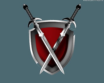 Indian Election Symbol Two Swords And Shield - Clipart Dhal Talwar Png, Transparent  Png - vhv
