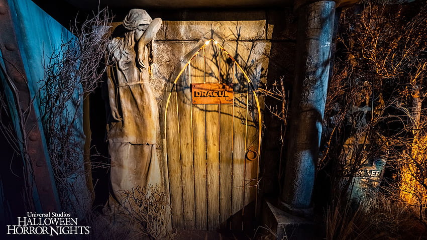Universal Studios Hollywood เปิดตัว Halloween Horror Nights ศิลปะฮาโลวีนสยองขวัญ วอลล์เปเปอร์ HD
