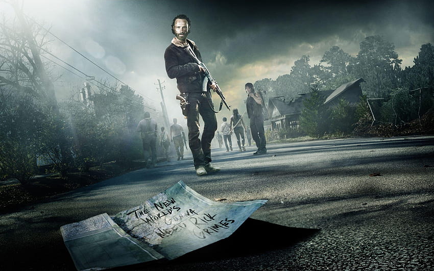 674 The Walking Dead, Rick Grimes Fond d'écran HD