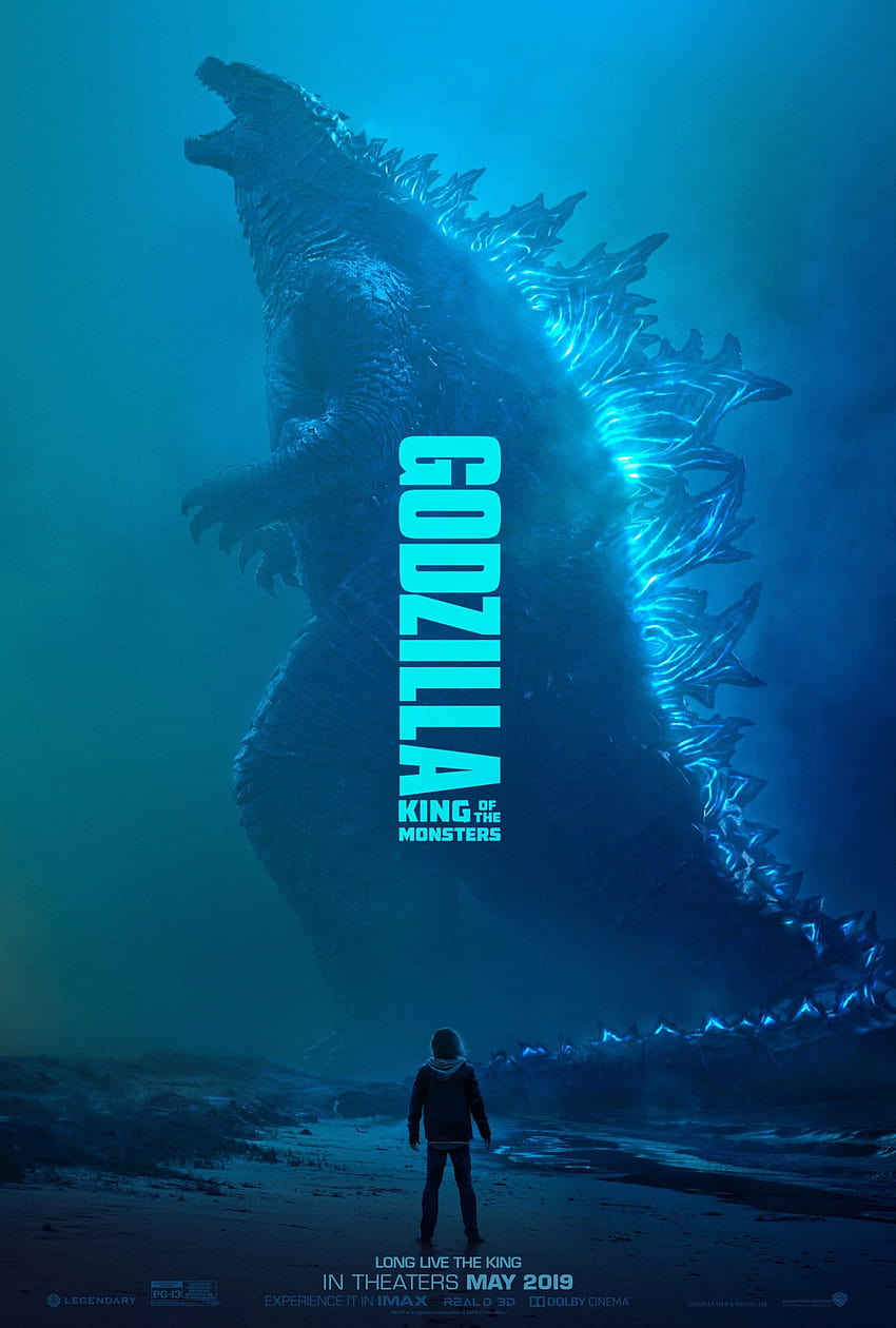 Godzilla, filmy, plakat filmowy, Godzilla King • Dla Ciebie, billboard filmowy Tapeta na telefon HD