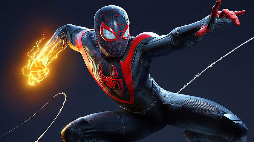 Marvel Spider Man Miles Morales, Gry, Tła i Tapeta HD