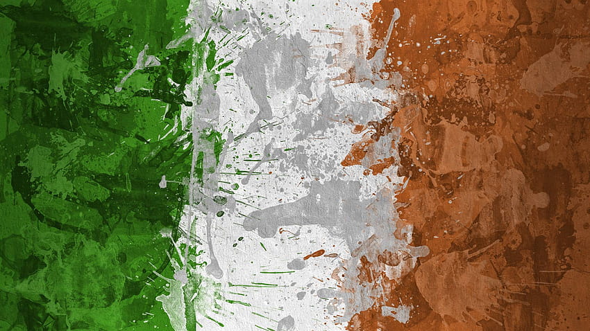 Irish Flag, irish harp HD wallpaper