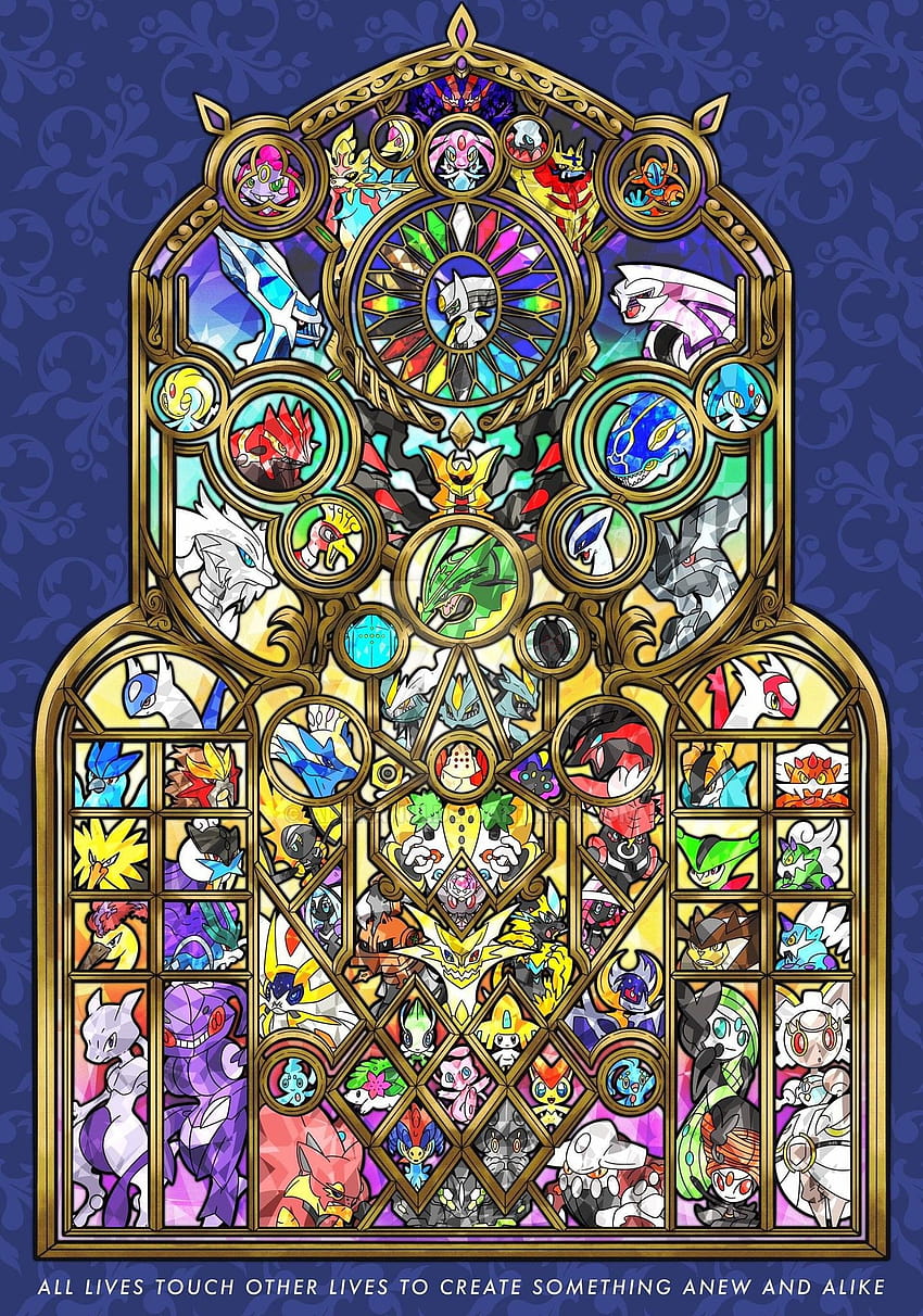 All Legendaries and Mythicals, legendary and mythical pokemon HD phone wallpaper