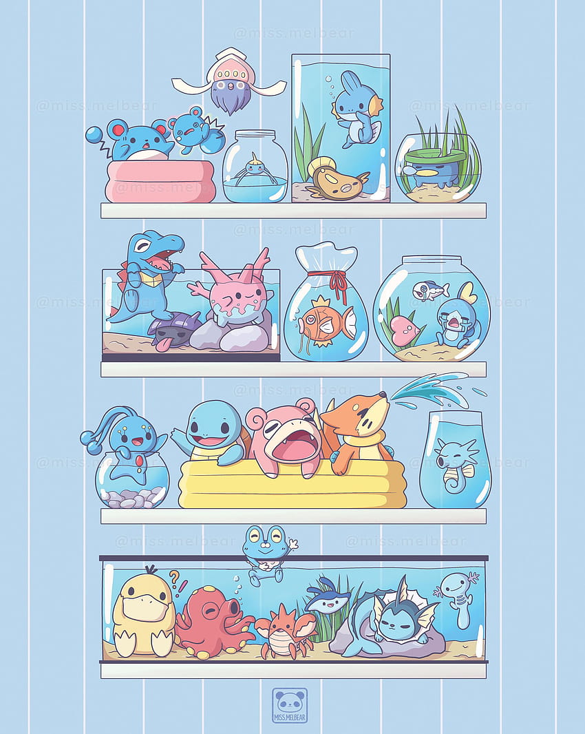 aesthetic pokemon } HD phone wallpaper