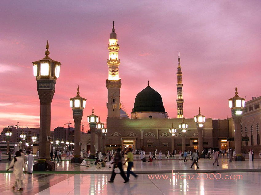 Islamische Madina Shareef, Mekka, Makkah Madina Sharif HD-Hintergrundbild