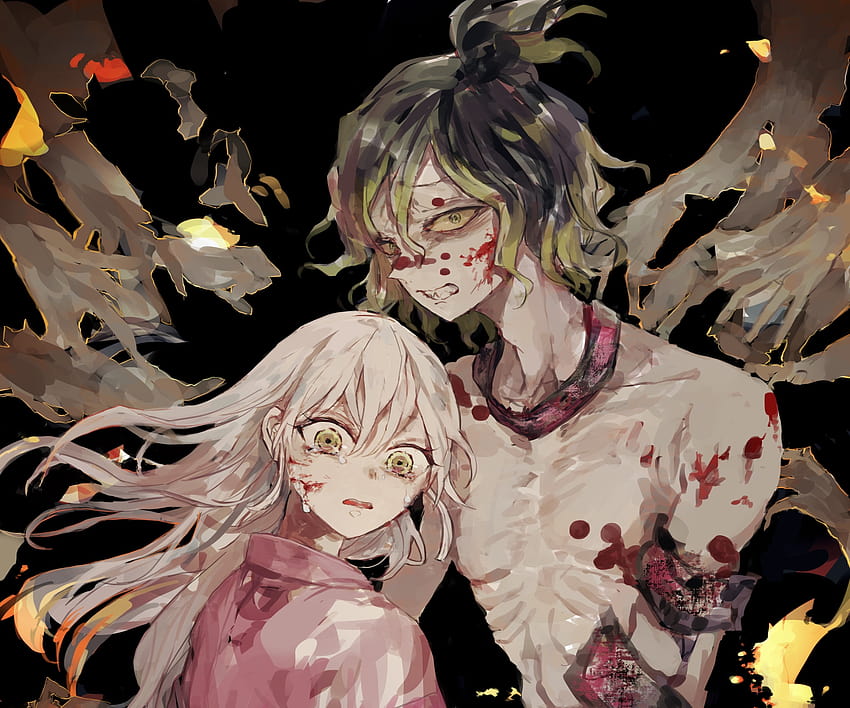 Demon Slayer: Kimetsu No Yaiba, gyutaro HD wallpaper
