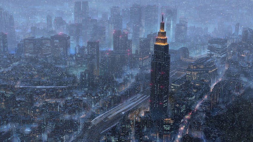 Makoto Shinkai Kimi No Na Wacityscape, Künstler HD-Hintergrundbild