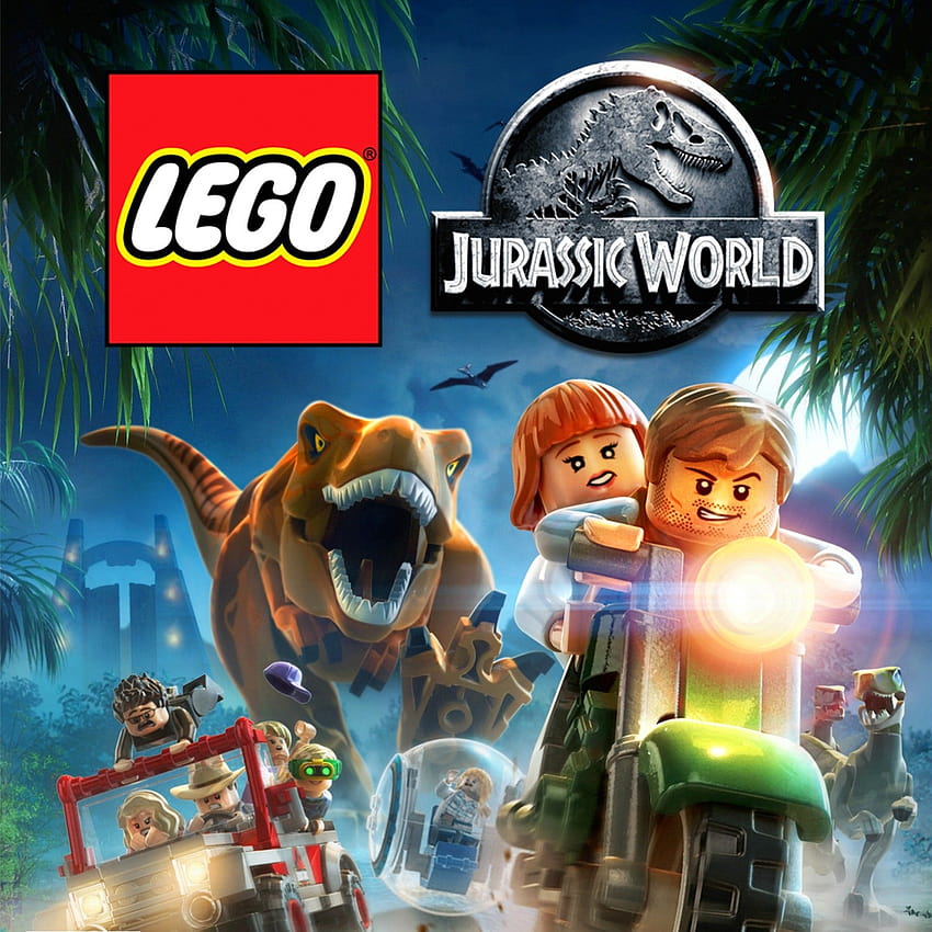 LEGO Monde jurassique Fond d'écran de téléphone HD