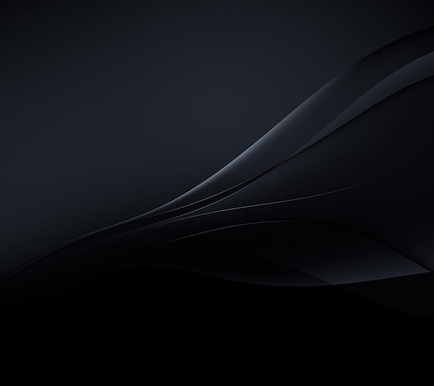 Xperia Z4 in schwarzer Farbe, xperia schwarz HD-Hintergrundbild
