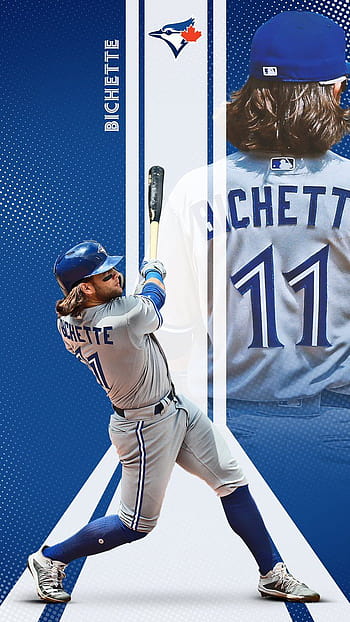 MLB Toronto Blue Jays  Bo Bichette Poster  Toronto blue jays Blue jays  baseball Blue jays