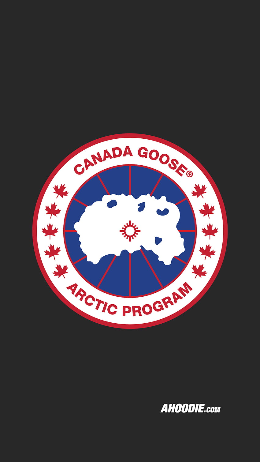 Ahoodie, canada goose logo HD phone wallpaper