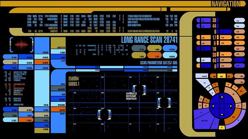 Star Trek Lcars Fond d'écran HD