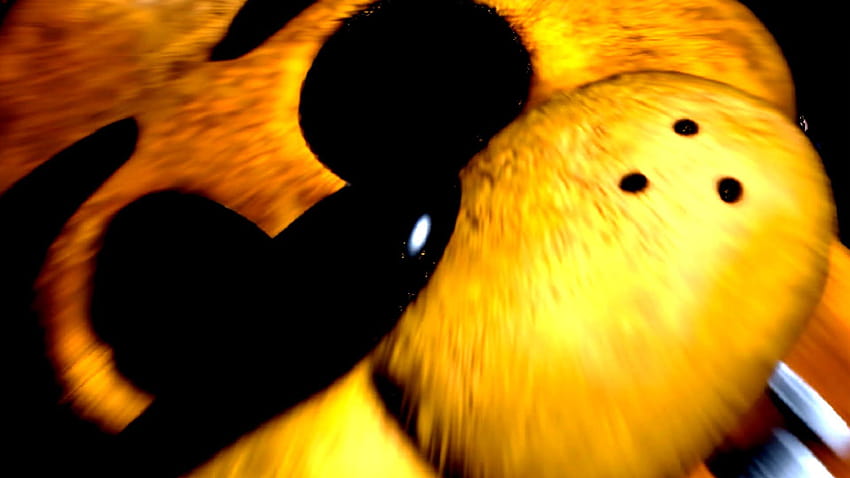 9 Goldener Freddy, entzündeter goldener Freddy HD-Hintergrundbild