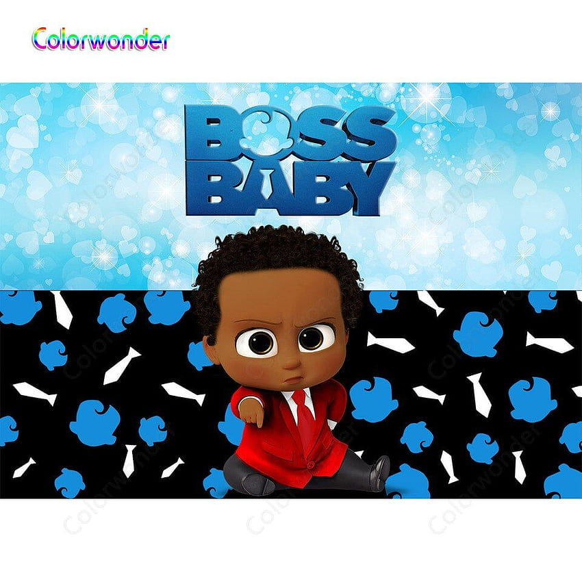 Boss Baby Series grafitowy niebieski z ... aliexpress · Brak w magazynie, czarny boss baby Tapeta na telefon HD