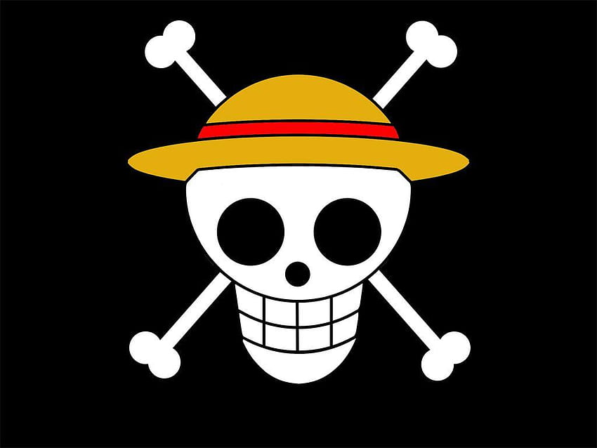 4 Bendera One Piece, logo one piece Wallpaper HD