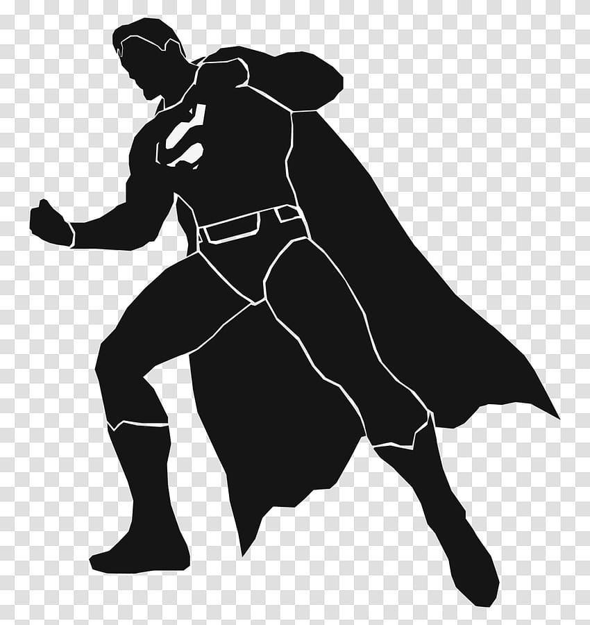 Süpermen Süper Kahramanın Ölümü Mortal Kombat Vs Dc Universe Batman, Siluet, Kişi, İnsan, Memeli Şeffaf Png – Pngset HD telefon duvar kağıdı
