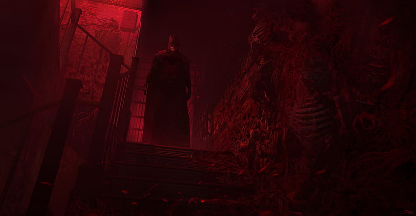 Batman Darkest Night Stairway , Superheroes, Backgrounds, and, the darkest knight HD wallpaper