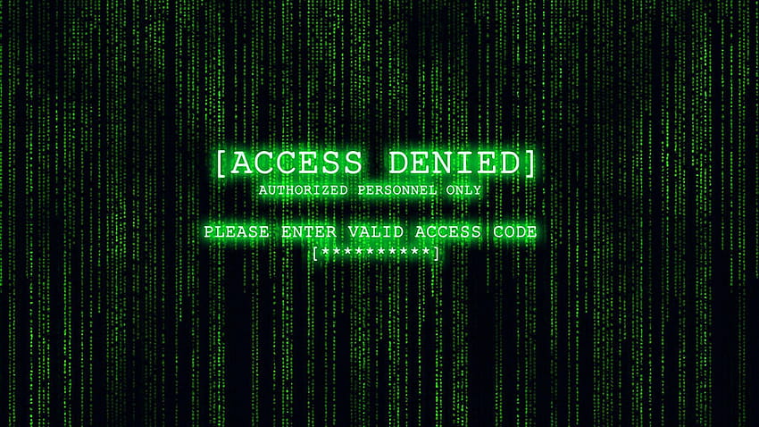 Access Denied HD wallpaper