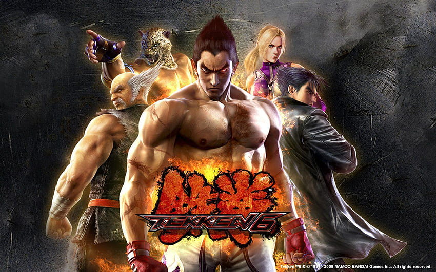King Tekken 6 Kazuya Mishima Nina Williams วอลล์เปเปอร์ HD