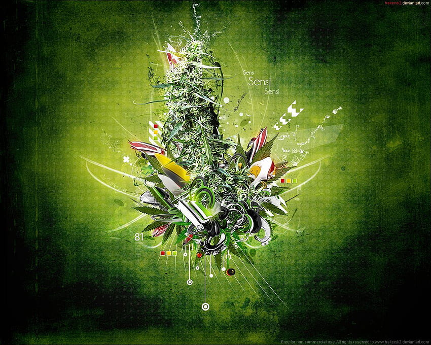 Trippy Rasta Weed Backgrounds, ps4 weed HD wallpaper