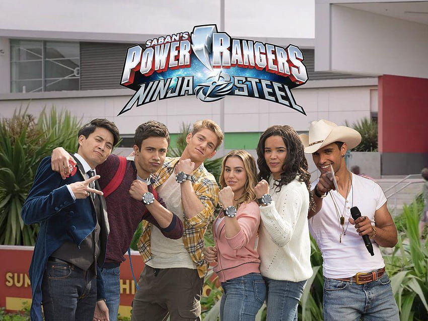 Power Rangers Ninja Steel Cast All 6 Rangers by ThePeoplesLima on HD wallpaper